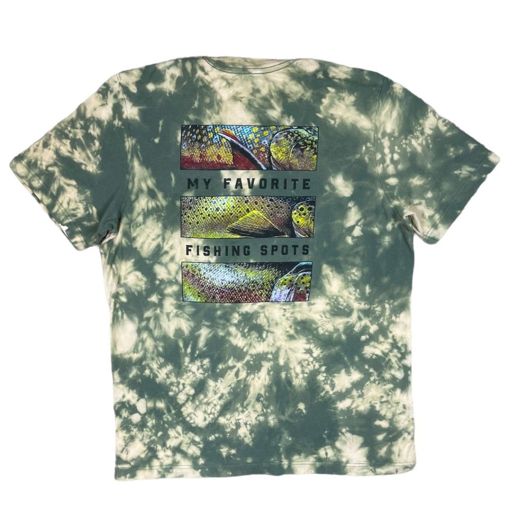 Sportsman's Warehouse Tie-Dye Fishing Spot T-Shirt